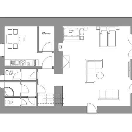 Na Sumave شقة كاسبيرسكي هوري